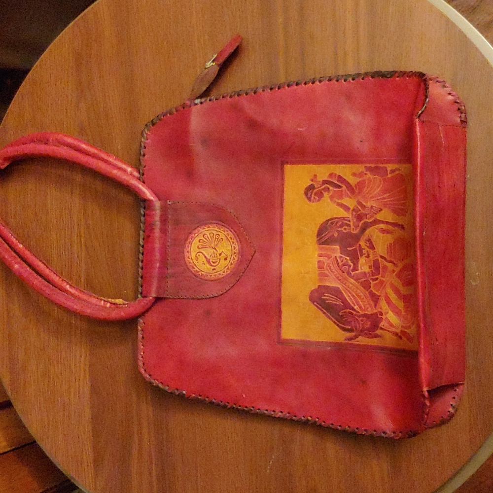 Sheep Skin Bag From India